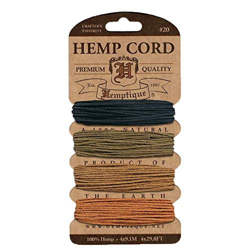 Hemptique 20 kg, mittlere StÃÂärke, Hanf, 4 StÃÂück, Desert Dawn/bunt